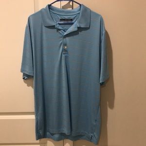 Greg Norman Golf Polo Shirt Dri-Fit Large